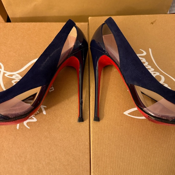 Christian Louboutin Galata 120 watersnake / version Eclipse - Picture 13 of 17